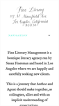 Mobile Screenshot of fineliterary.com